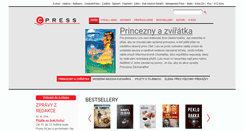 Desktop Screenshot of cpress.cz